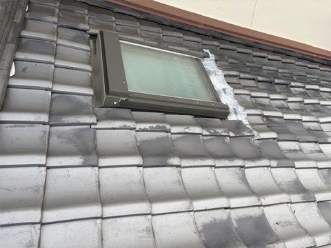 犬山市での雨漏り修理