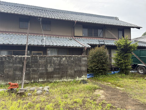 犬山市での屋根葺き替え工事