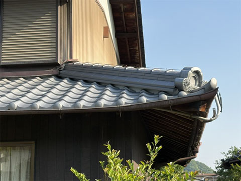 犬山市での瓦葺き替え工事