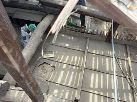 江南市での屋根葺き替え工事